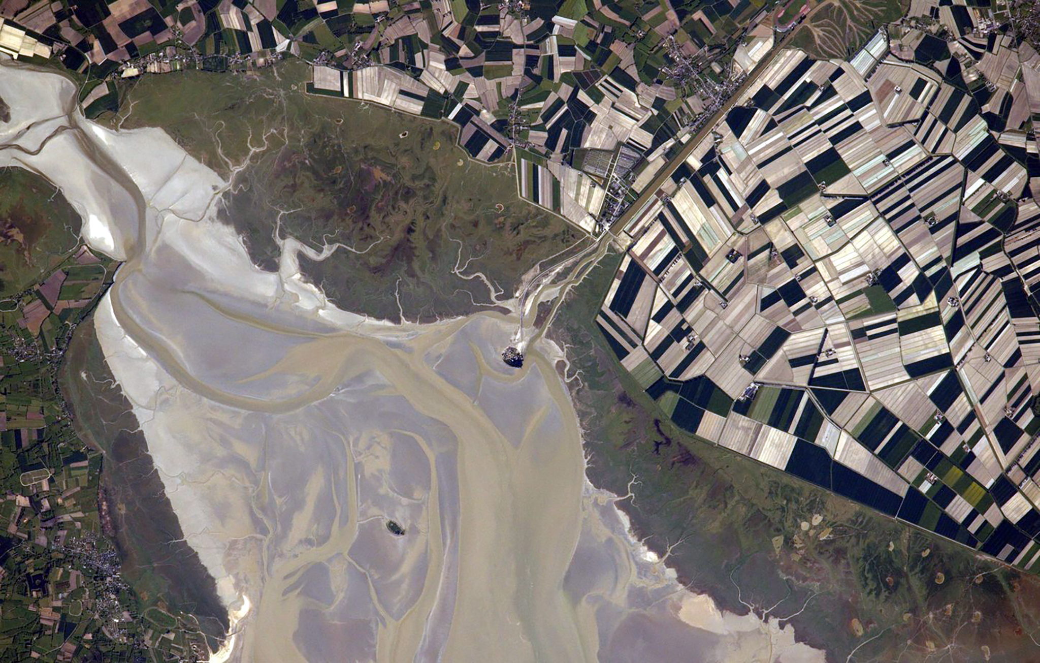 1444x920 astronaute thomas pesquet photographie mont saint michel avant retour terre