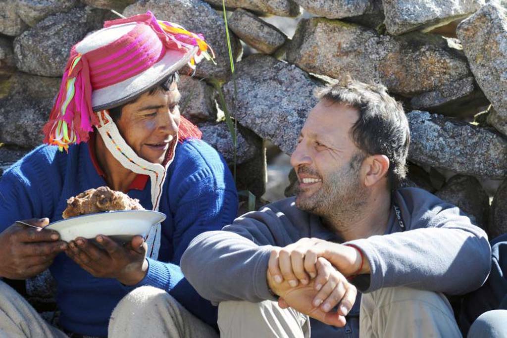 Rendez vous en terre inconnue avec Arthur au Perou dans la tribu d indiens Quechuas