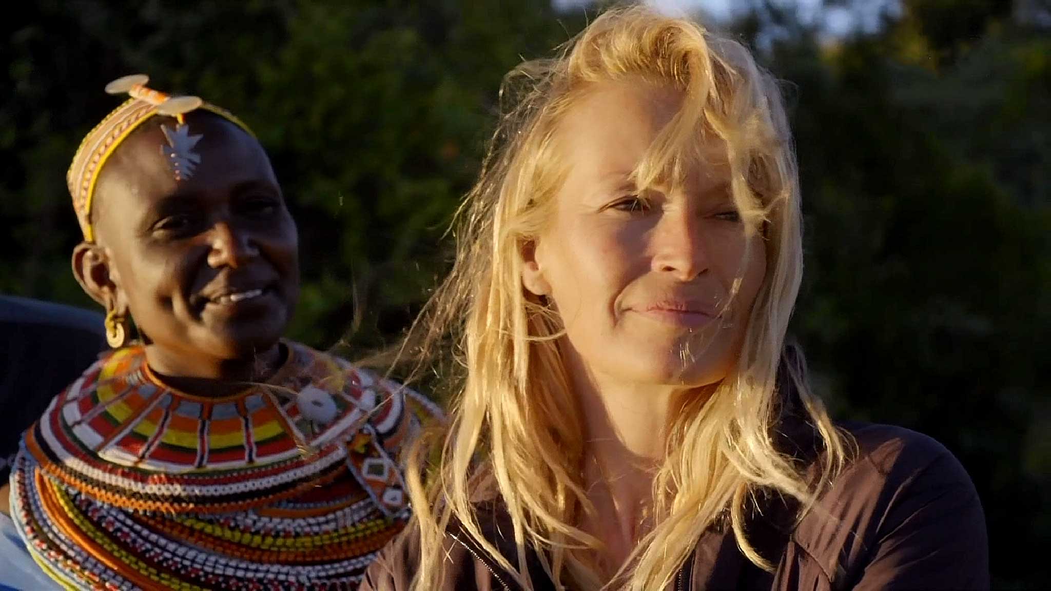 Rendez vous en terre inconnue avec Estelle Lefébure chez les Samburu au nord du Kenya 